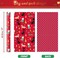 1 Roll 17” x 33 ft Puppy Red Kids Christmas Wrapping Paper Birthday Party Gift Funny Christmas Wrap Decoration Polka Dot